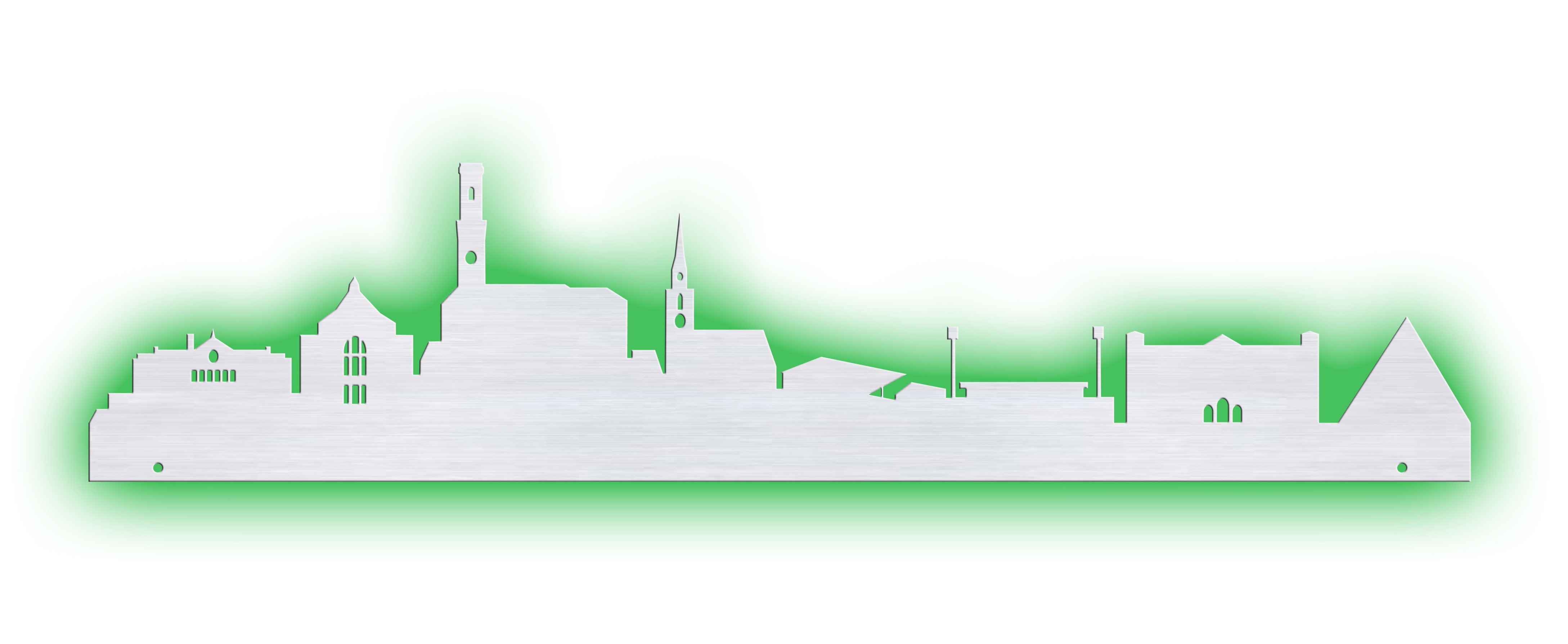 online Skyline - Fürth Edelstahl Wandtattoo Design bestellen! jetzt